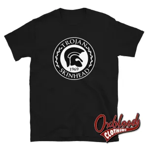 Trojan Skinhead Helmet T-Shirt - Traditional Skinhead Clothing