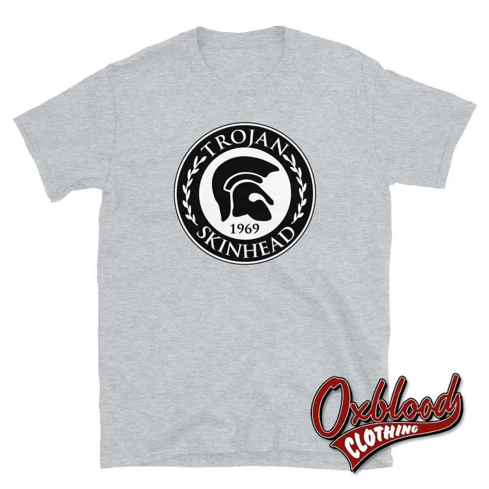 Trojan Skinhead Helmet T-Shirt - Traditional Skinhead Clothing