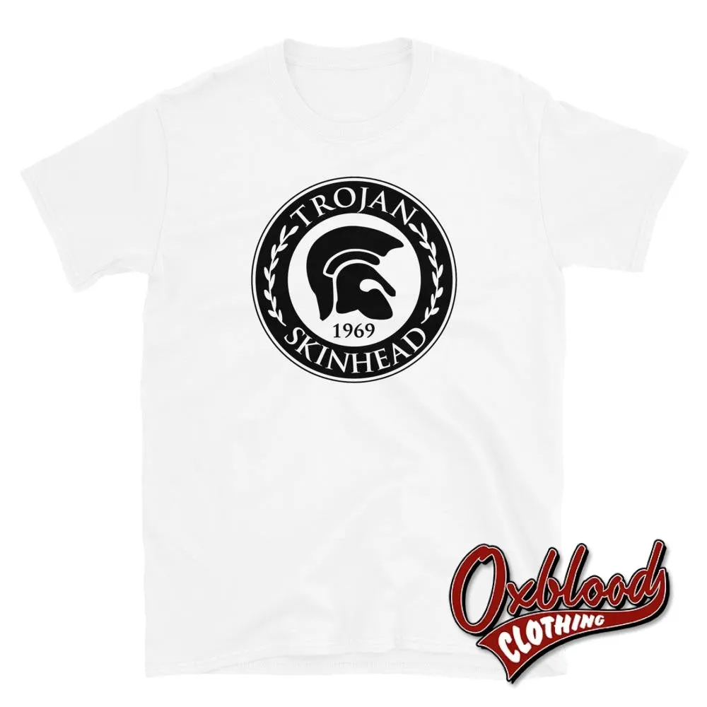 Trojan Skinhead Helmet T-Shirt - Traditional Skinhead Clothing