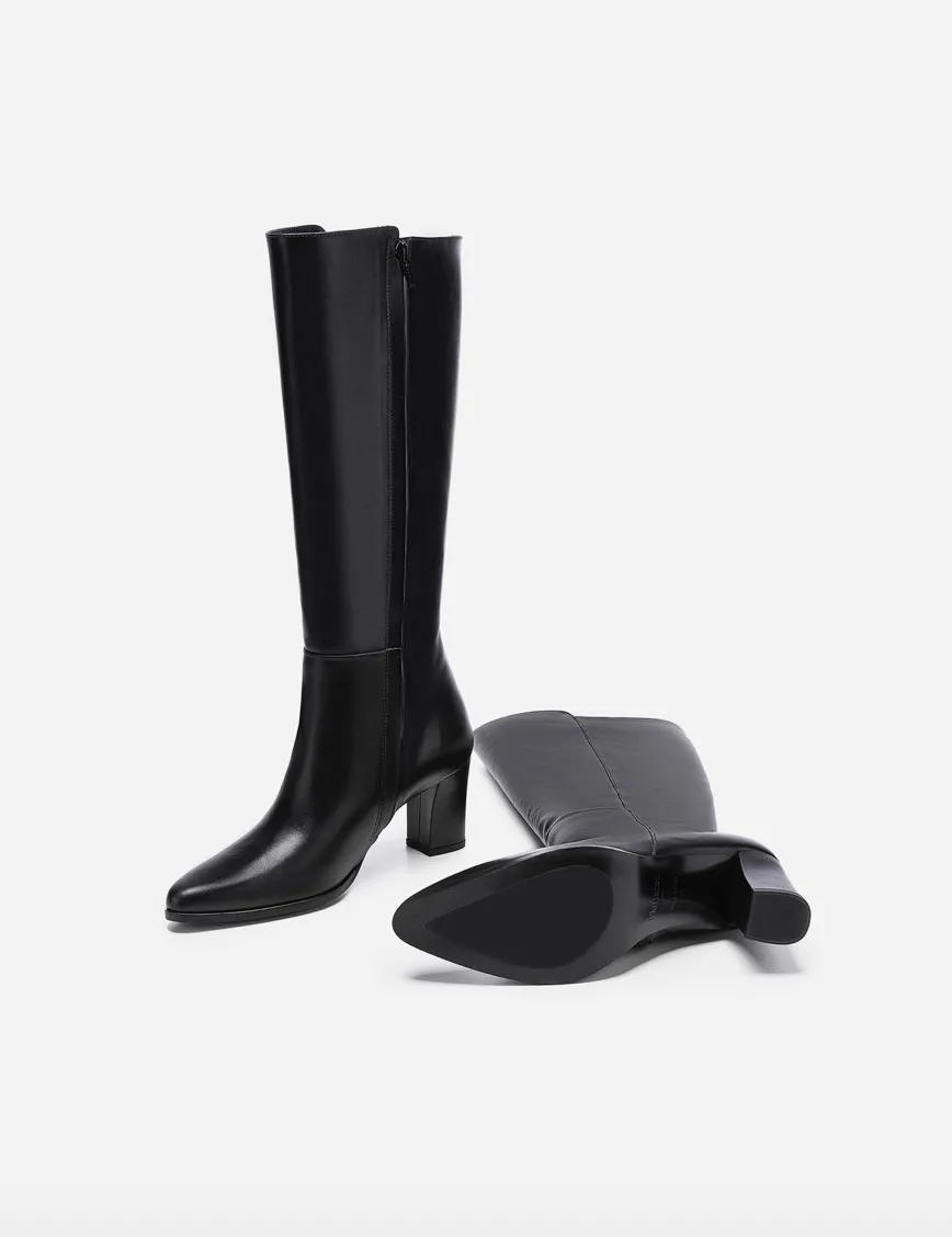 Tuva Nappa Black Boots