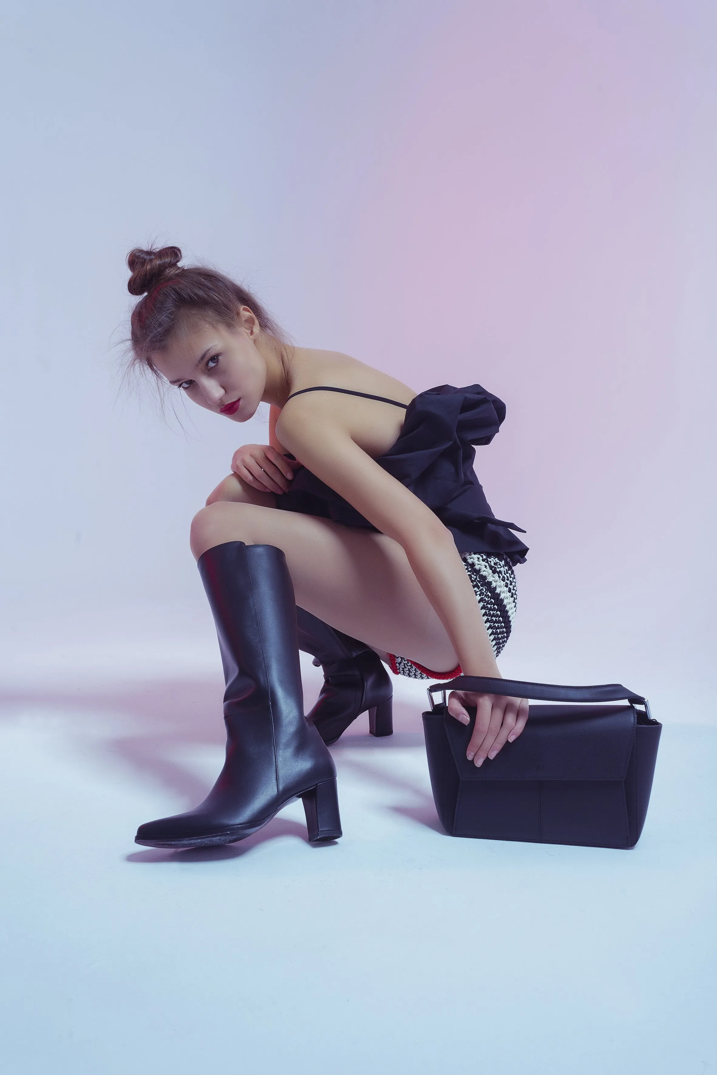 Tuva Nappa Black Boots