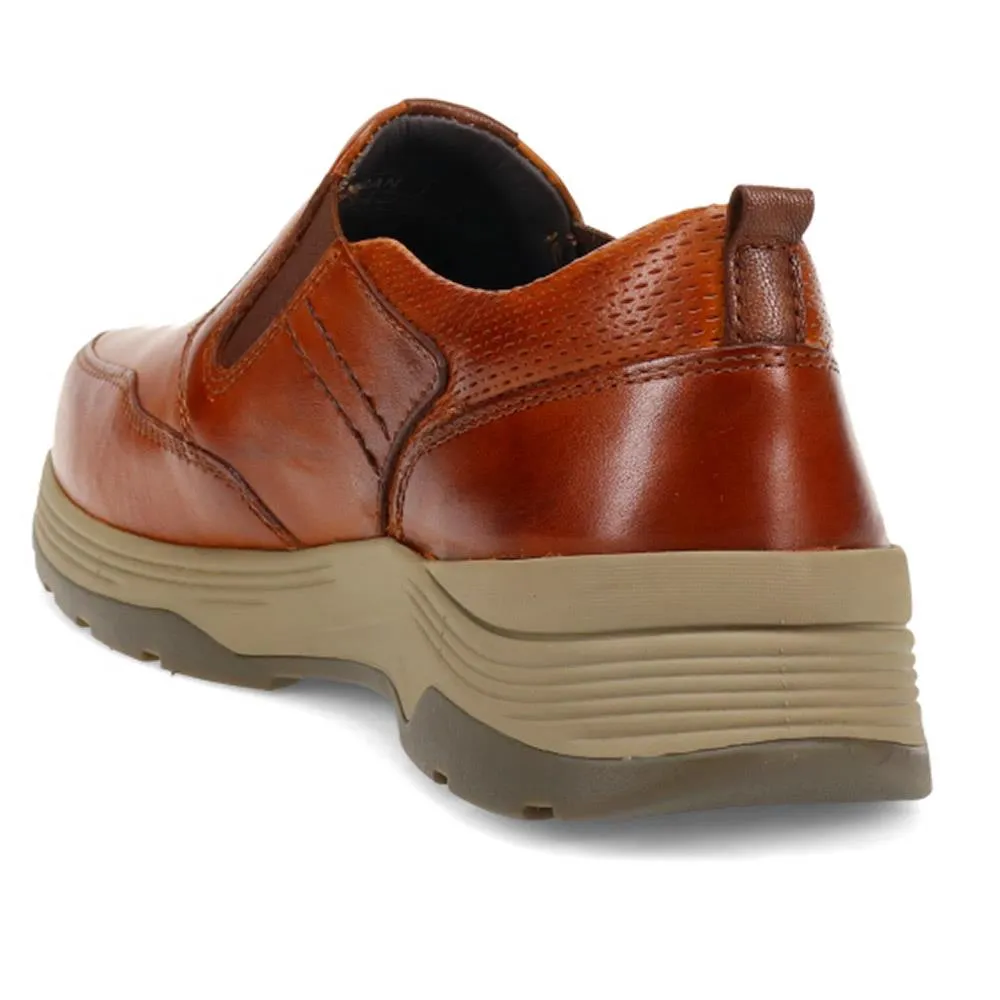 Ultra-Wide-Fitting Leather Shoes - AARAN / 326 012