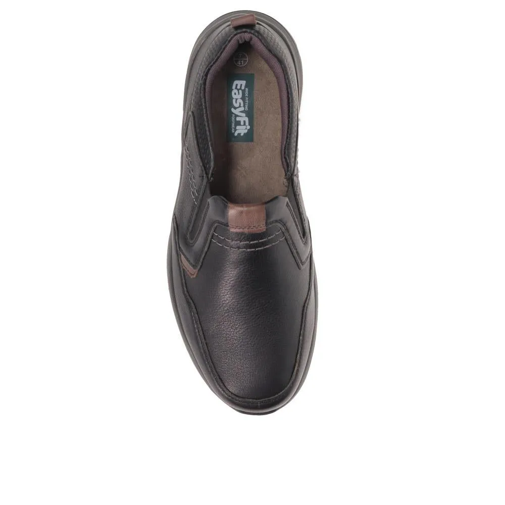 Ultra-Wide-Fitting Leather Shoes - AARAN / 326 012