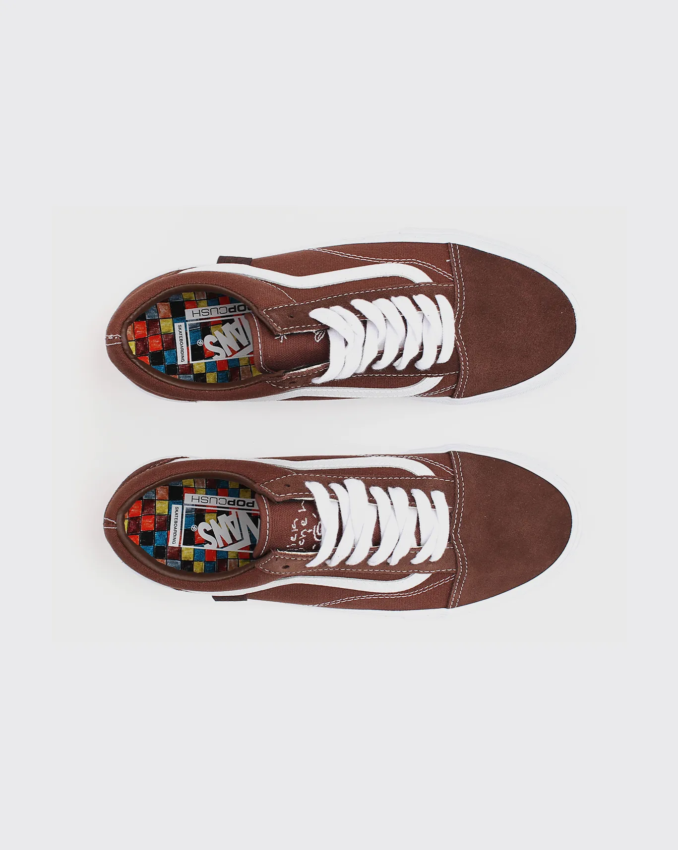 Vans Nick Michel Skate Old Skool Shoe - Brown