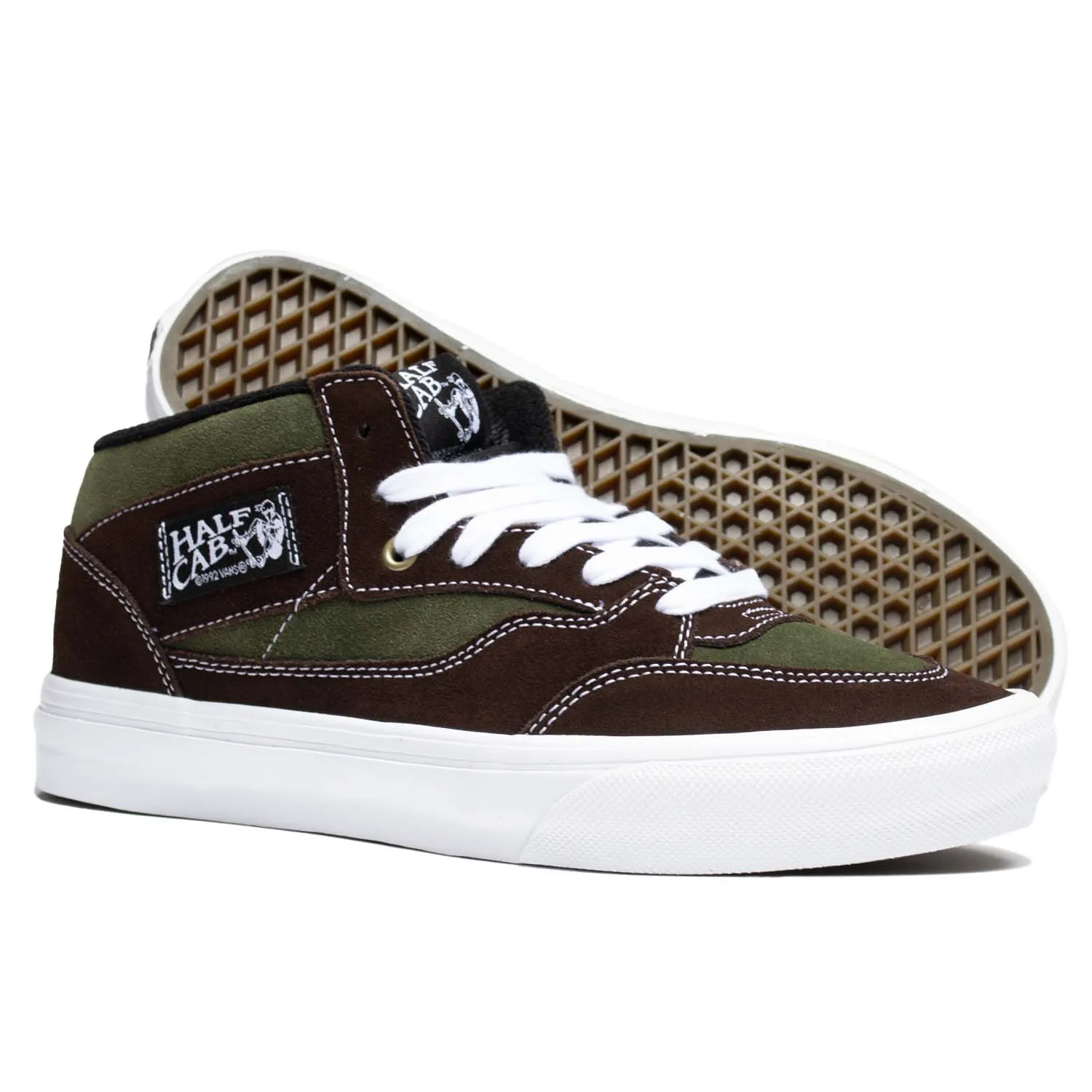 Vans - Skate Half Cab '92 VCU - Dark Brown/White