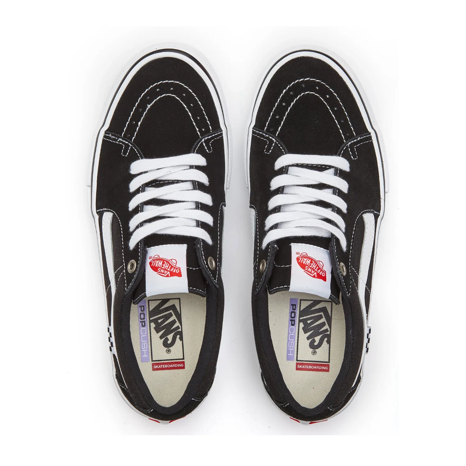 Vans Skate Sk8-Low Black/White - Men's