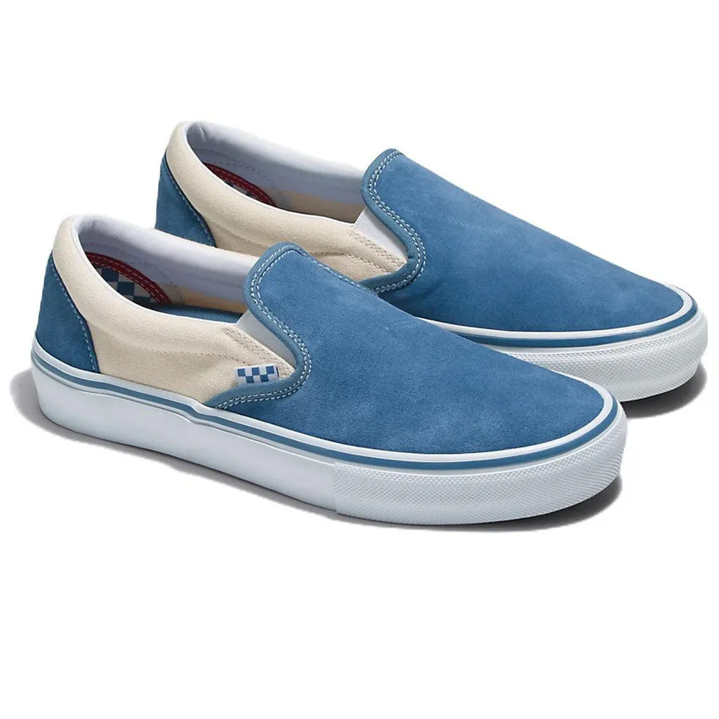 Vans Skate Slip-on - Cream/Light Navy