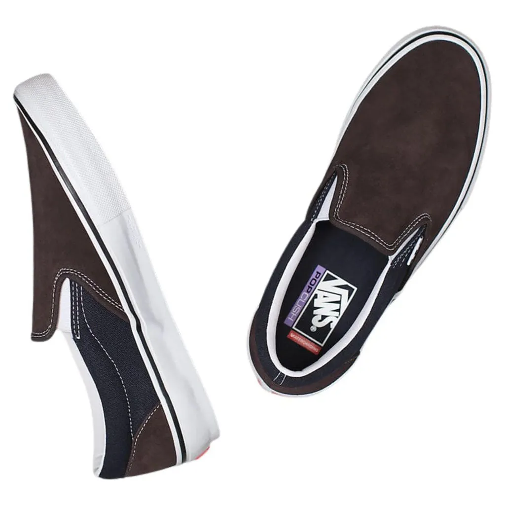 Vans Skate Slip-on - Dark Brown/Navy