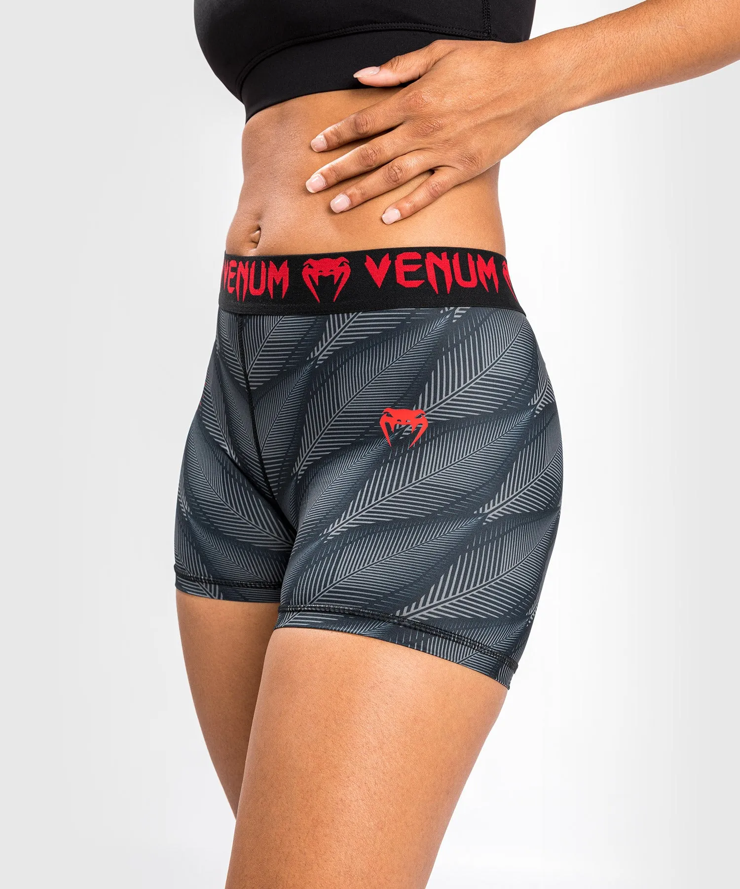 Venum Phantom Compression Shorts - For Women - Black/Red