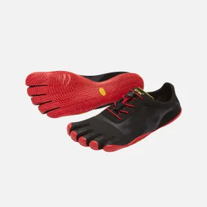 Vibram Kso Evo Mens Barefoot Training Footwear (Black-Red)