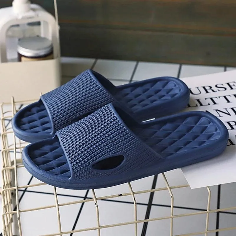 Waterproof Indoor Slippers: Stylish Lightweight Footwear for Men and Women