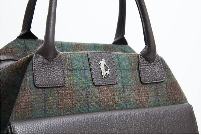 Weekender Bag in Safari Plaid