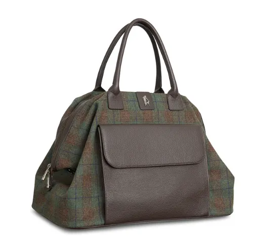 Weekender Bag in Safari Plaid