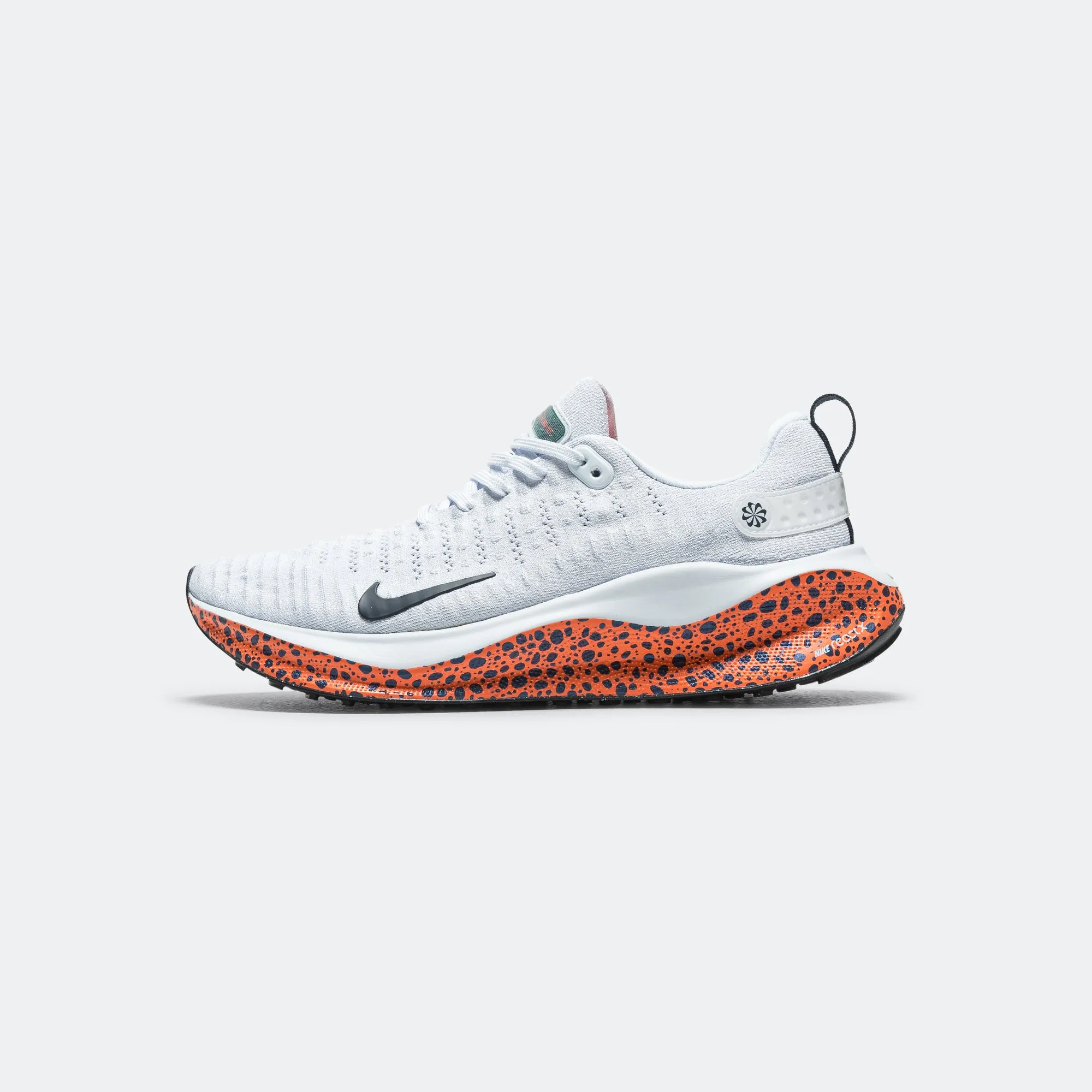 Womens ReactX Infinity Run 4 'Olympic' - Football Grey/Electric Orange