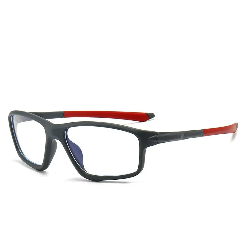 Yimaruili Men's Full Square Rim TR 90 Resin Sport Frame Eyeglasses TR5773