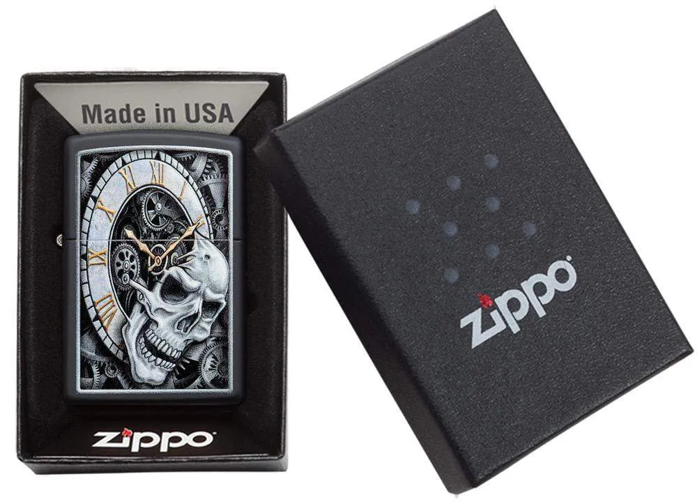 Zippo Skull Clock Design - 29854